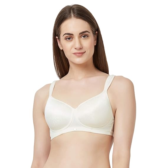 SOIE Non-Wired Full Coverage Bra – Soft & Supportive Padded Design